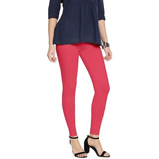 SHE PURE LUXURY WEAR Ankle Length  Ethnic Wear Legging  (Pink, Solid)