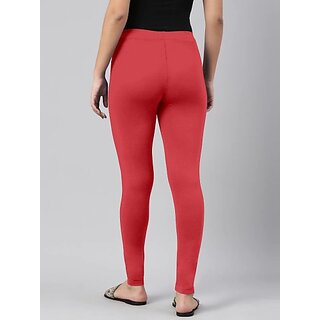 SHE PURE LUXURY WEAR Ankle Length  Ethnic Wear Legging  (Orange, Solid)