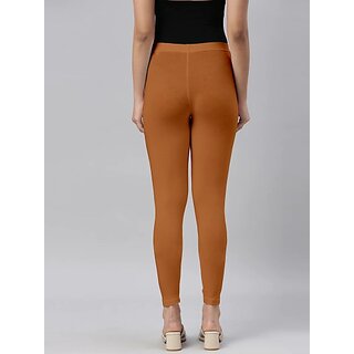 SHE PURE LUXURY WEAR Ankle Length  Ethnic Wear Legging  (Beige, Solid)