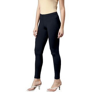 SHE PURE LUXURY WEAR Ankle Length  Ethnic Wear Legging  (Blue, Solid)