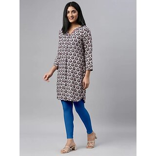 SHE PURE LUXURY WEAR Ankle Length  Ethnic Wear Legging  (Light Blue, Solid)
