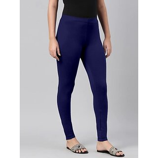 SHE PURE LUXURY WEAR Ankle Length  Ethnic Wear Legging  (Blue, Solid)