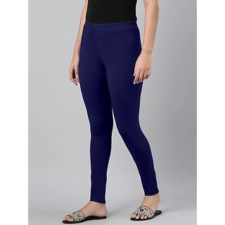 SHE PURE LUXURY WEAR Ankle Length  Ethnic Wear Legging  (Blue, Solid)