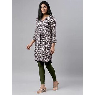 SHE PURE LUXURY WEAR Ankle Length  Ethnic Wear Legging  (Dark Green, Solid)