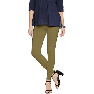 SHE PURE LUXURY WEAR Ankle Length  Ethnic Wear Legging  (Green, Solid)