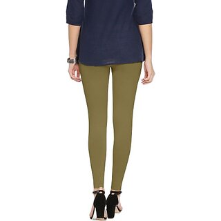 SHE PURE LUXURY WEAR Ankle Length  Ethnic Wear Legging  (Green, Solid)