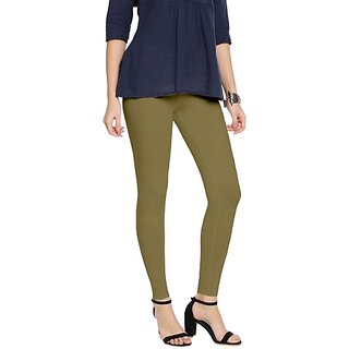 SHE PURE LUXURY WEAR Ankle Length  Ethnic Wear Legging  (Green, Solid)