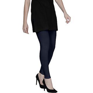SHE PURE LUXURY WEAR Ankle Length  Ethnic Wear Legging  (Blue, Solid)