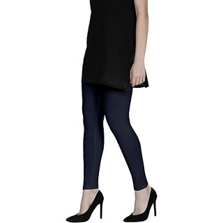 SHE PURE LUXURY WEAR Ankle Length  Ethnic Wear Legging  (Blue, Solid)