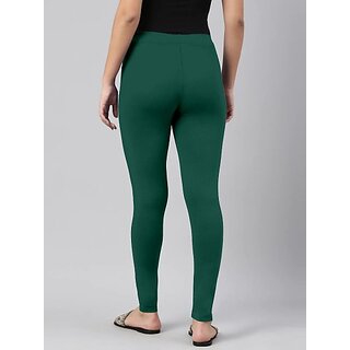 SHE PURE LUXURY WEAR Ankle Length  Ethnic Wear Legging  (Green, Solid)