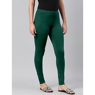 SHE PURE LUXURY WEAR Ankle Length  Ethnic Wear Legging  (Green, Solid)