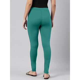 SHE PURE LUXURY WEAR Ankle Length  Ethnic Wear Legging  (Light Green, Solid)