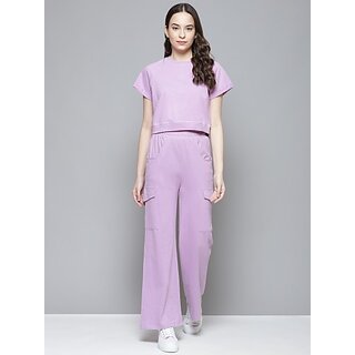 SHE PURE LUXURY WEAR Top Pant Co-ords Set