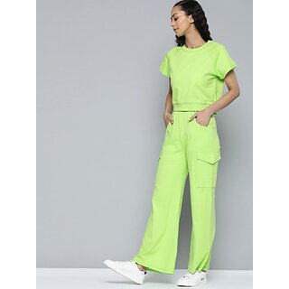 SHE PURE LUXURY WEAR Top Pant Co-ords Set