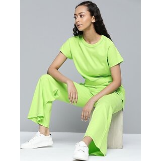 SHE PURE LUXURY WEAR Top Pant Co-ords Set