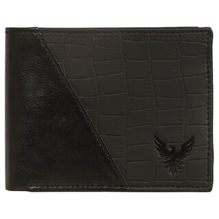 GoldalphaBlackFaux LeatherPack of 1 - Handbags | Buy online on ZillyBuy
