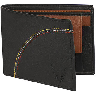 GoldalphaBlackFaux LeatherPack of 1 - Handbags | Buy online on ZillyBuy