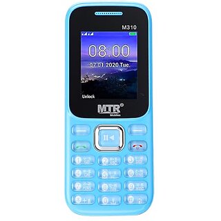MTR M310 (Dual Sim, 1.8 Inches Display, 1000mAh Battery, Dark Blue) - Mobile Phone | Buy online on ZillyBuy