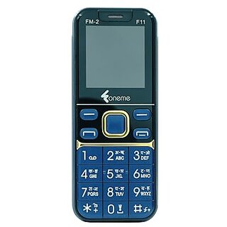 ONEME F11 (Dual Sim, 1.44 Inches Display, 800mAh Battery, Blue) - Mobile Phone | Buy online on ZillyBuy