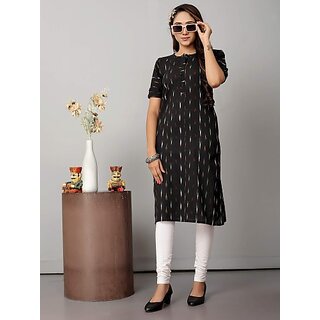 Best Women OMSAIFAB Casual Printed Women Black Top 2025 at ShopCircuit | ONDC