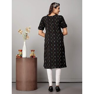 Best Women OMSAIFAB Casual Printed Women Black Top 2025 at ShopCircuit | ONDC
