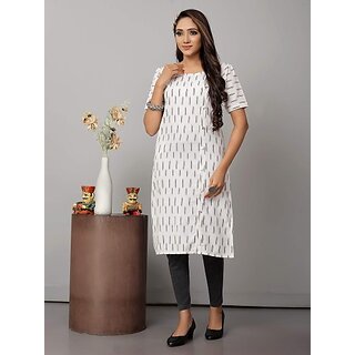 Luxurious Women OMSAIFAB Casual Self Design Women White Top 2025 at ShopCircuit | ONDC