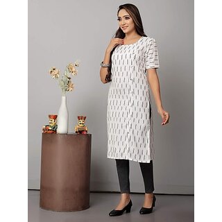 Luxurious Women OMSAIFAB Casual Self Design Women White Top 2025 at ShopCircuit | ONDC