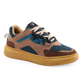 Sophisticated Men Hakkel Mens Beige Lace-up Casual Shoes 2025 at ShopCircuit | ONDC