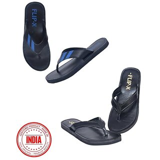 Top Men LEACO Men's Premium Slipper Combo of 2 by Flip X  Daily Comfort and Stylish Slipper Comb