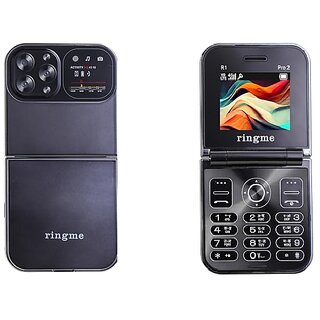 Ringme Pro 2 (Dual Sim, 2 Inch Display, 1050mAh Battery, Black) - Mobile Phone | Buy online on ZillyBuy
