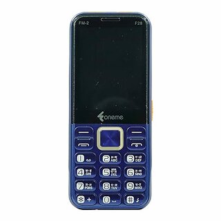 Oneme F28 N (Dual Sim, 2.8 Inch Display, 3000mAh Battery, Blue) - Mobile Phone | Buy online on ZillyBuy
