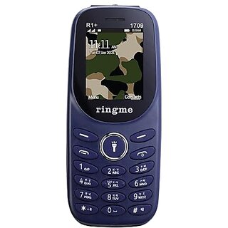 Ringme R1 (Dual Sim, 1.8 Inch Display, 1000mAh Battery, Blue) - Mobile Phone | Buy online on ZillyBuy