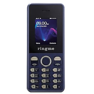 Ringme Pulsarlsar 32 (Dual Sim, 1.77 Inch Display, 3000mAh Battery, Blue) - Mobile Phone | Buy online on ZillyBuy