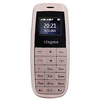 Ringme Micro1 (Dual Sim, 0.66 Inch Display, 800mAh Battery, Rose Gold) - Mobile Phone | Buy online on ZillyBuy