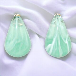 Lucky Jewellery Designer Mint Color Water Drop Earrings For Girls & Women (75-CHEP-1208-F) - Earrings | Buy online on ZillyBuy
