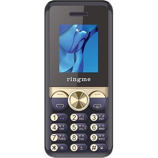 Ringme R10  (Dual Sim, 1.8 Inch Display, 1000mAh Battery, Blue) - Mobile Phone | Buy online on ZillyBuy