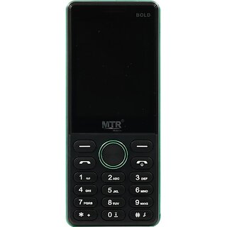 MTR BOLD  (Dual Sim, 2.8 Inch Display, 3000mAh Battery, Green, Black) - Mobile Phone | Buy online on ZillyBuy