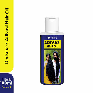 DEEMARK Adivasi Hair Oil Natural JadiButi Hair Oil For Hair Growth Hair And Healthy Shiny Hair Oil (100 ml)