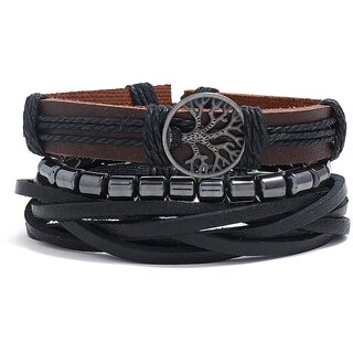 Leather Bracelet - Bangles & Bracelets | Buy online on ZillyBuy