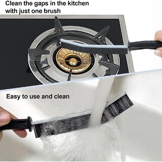 3 Pcs Gap Cleaning Brush, Bathroom Gap Cleaning Brush, Hard-bristled Crevice Cleaning Tool, Gap Brush Cleaner