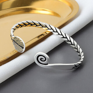 Luxurious Kids Silver Kada with Beautiful Design 2025 at ShopCircuit | ONDC