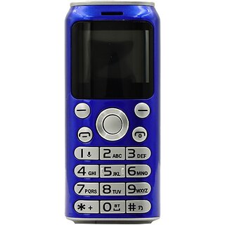 Sia Cola Can (Dual Sim, 2.54 Cm (1 Inch) Display, 300 Mah Battery, Blue) - Mobile Phone | Buy online on ZillyBuy