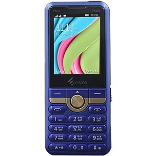 Oneme Fm-2 F5096 (Dual Sim, 6.1 Cm (2.4 Inch) Display, 3000 Mah Battery, Blue) - Mobile Phone | Buy online on ZillyBuy