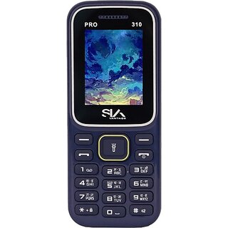 Siavantage Pro 310 (Dual Sim, 4.57 Cm (1.8 Inch) Display, 1000 Mah Battery, Blue) - Mobile Phone | Buy online on ZillyBuy