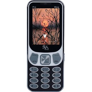 Siavantage Pro Wow (Dual Sim, 6.1 Cm (2.4 Inch) Display, 2500 Mah Battery, Blue) - Mobile Phone | Buy online on ZillyBuy
