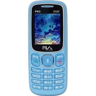 Siavantage Pro 312C (Dual Sim, 4.57 Cm (1.8 Inch) Display, 1000 Mah Battery, Blue) - Mobile Phone | Buy online on ZillyBuy