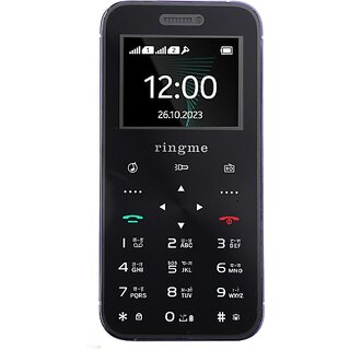 Ringme R1+ Pro (Dual Sim, 6.1 Cm (2.4 Inch) Display, 1800 Mah Battery, Purple) - Mobile Phone | Buy online on ZillyBuy