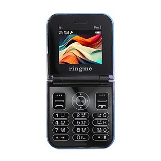 Ringme R1 Pro 2 (Dual Sim, 5.08 Cm (2 Inch) Display, 1050 Mah Battery, Blue) - Mobile Phone | Buy online on ZillyBuy