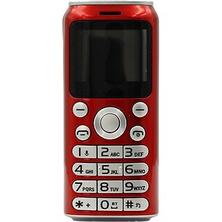 Lvix Can (Dual Sim, 2.54 Cm (1 Inch) Display, 800 Mah Battery, Red) - Mobile Phone | Buy online on ZillyBuy