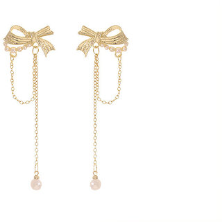 Bow Hanging Earring - Earrings | Buy online on ZillyBuy